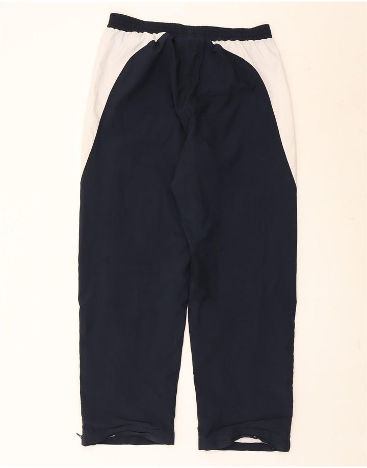 Pantaloni da tuta da uomo Adidas XL in poliestere color block blu navy