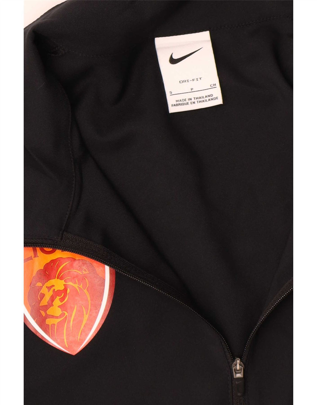 Giacca da ginnastica Nike Dri Fit Graphic da uomo, piccola, in poliestere nero