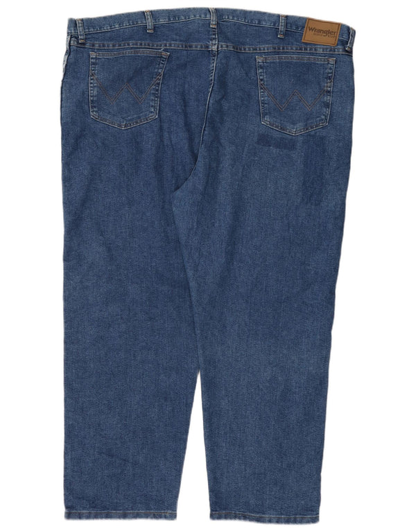 Jeans dritti da uomo WRANGLER W50 L28 cotone blu