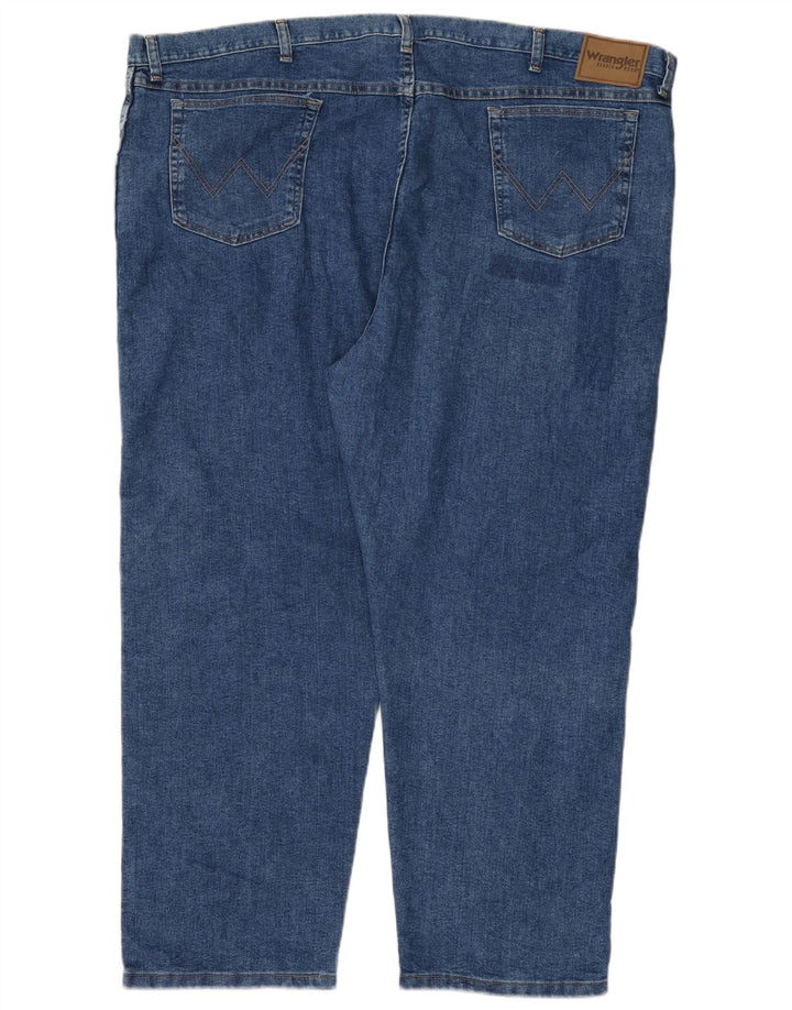 Jeans dritti da uomo WRANGLER W50 L28 cotone blu