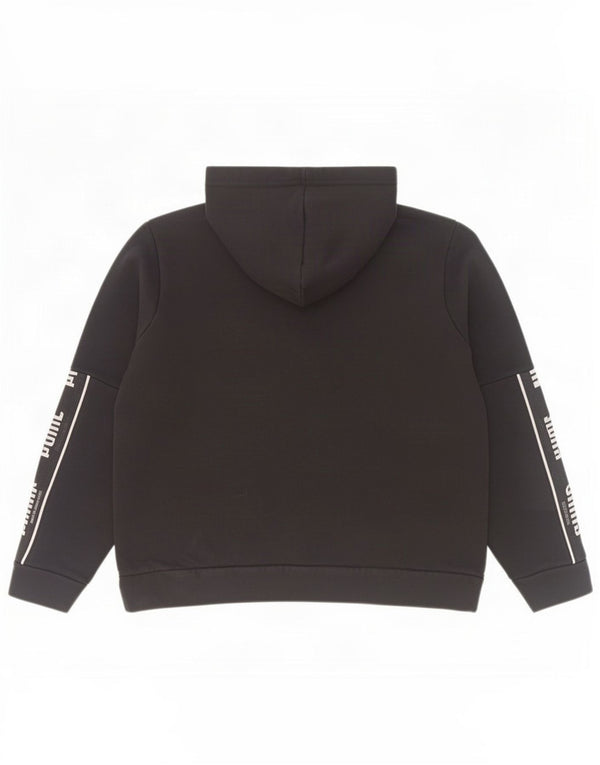 Felpa con cappuccio grafica da donna Puma UK 18 XL cotone nero