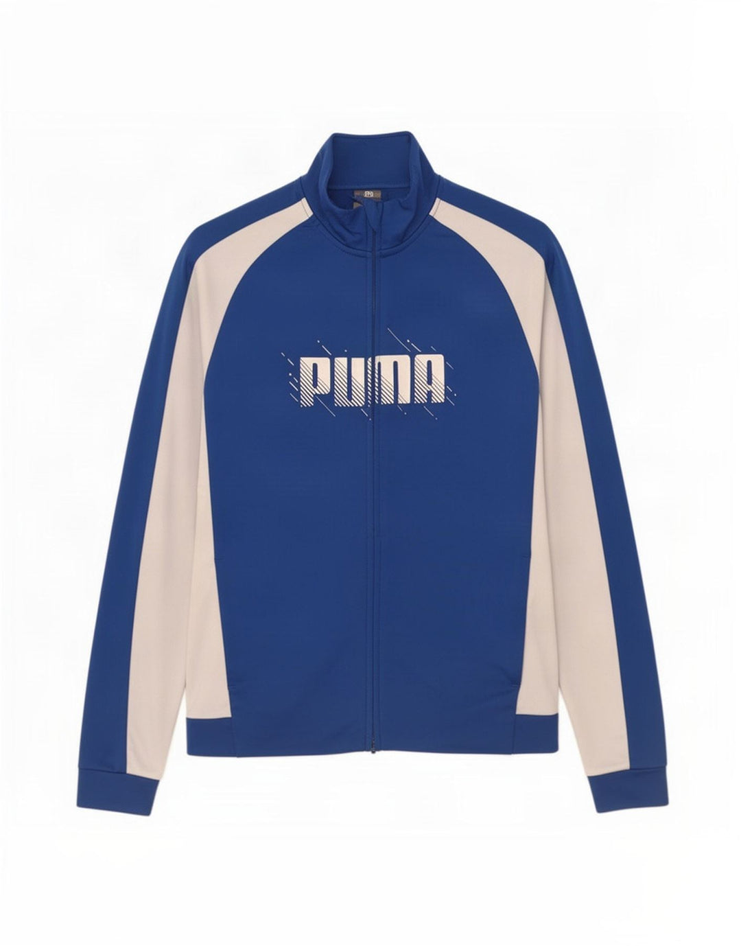 Giacca da ginnastica grafica da ragazzo Puma 15-16 anni Blu Colourblock