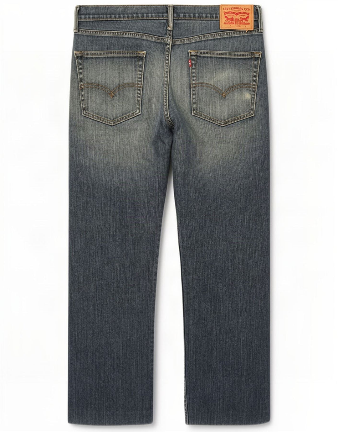 Jeans dritti da uomo Levi's W36 L27 Blu