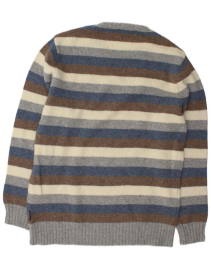 Maglione maglione con scollo a barca da uomo North Sails 2XL a righe multicolore