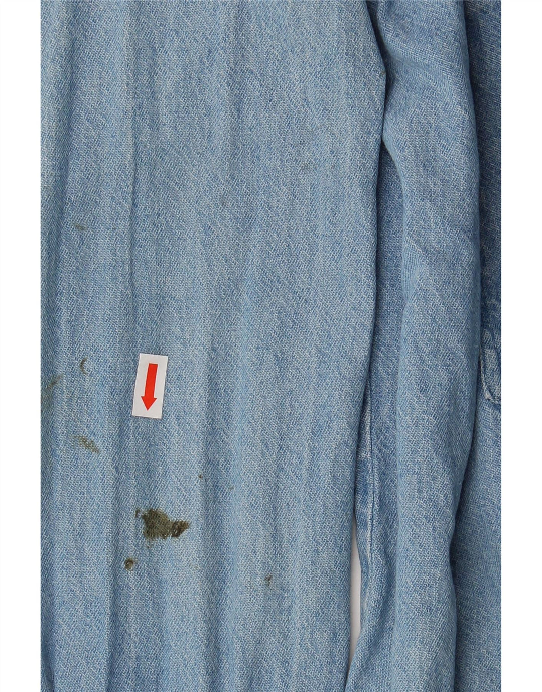 Camicia Jeans Uomo Sirio Large Blu Cotone