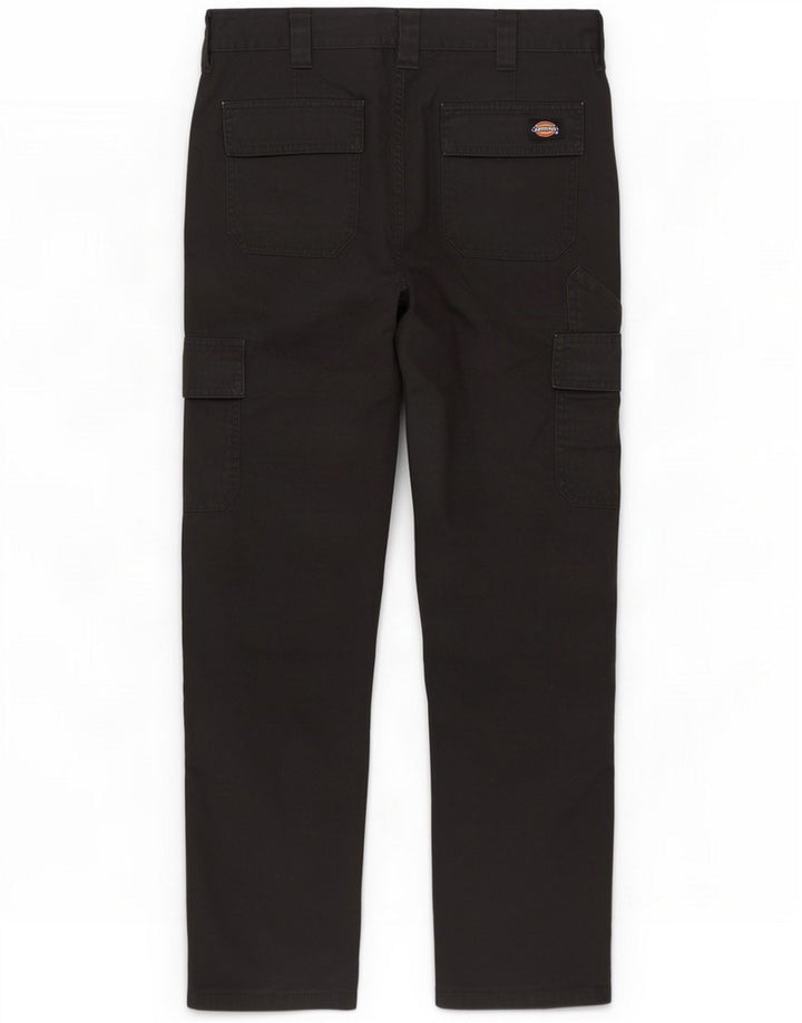 Dickies Pantaloni cargo dritti da uomo W32 L30 Poliestere nero
