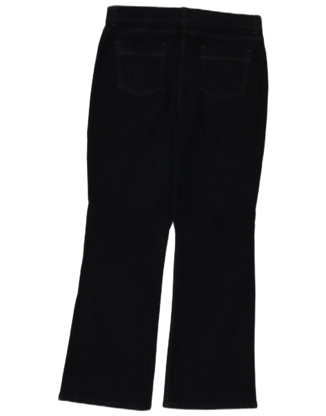 Jeans Bootcut da donna Marks & Spencer UK 16 Large W32 L30 Cotone blu navy