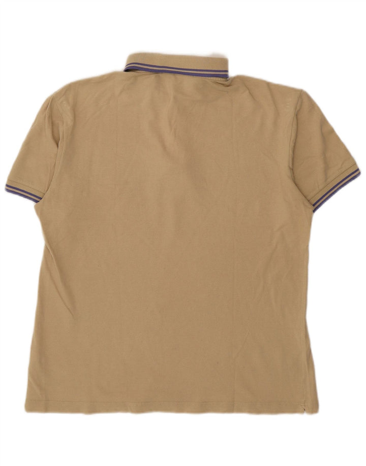Polo Fred Perry da uomo leggera ed elasticizzata in cotone beige medio