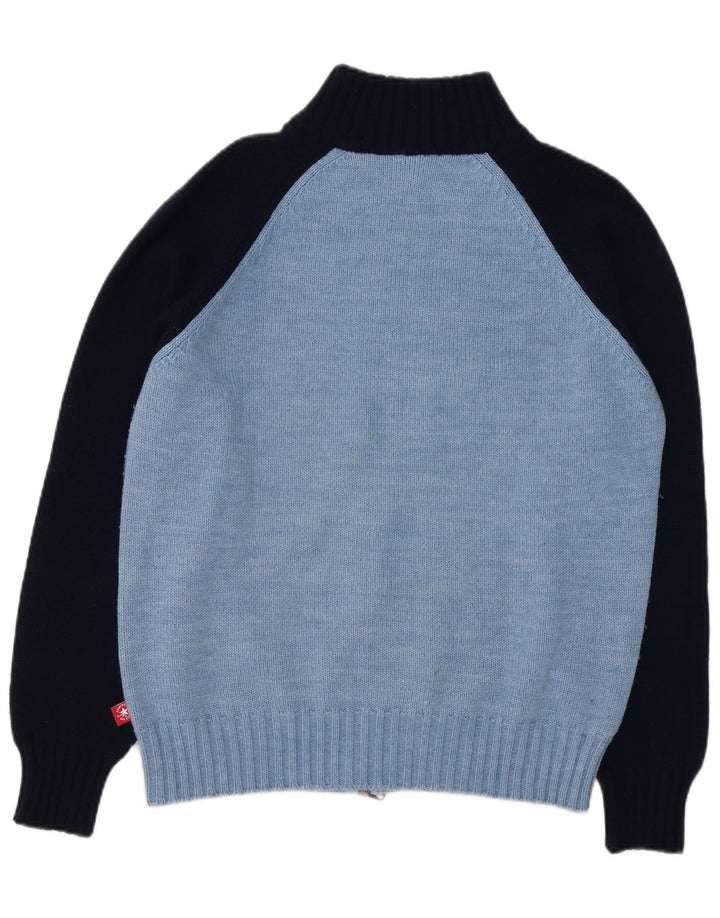 Maglione cardigan grafico Converse da uomo Chuck Taylor grande color block blu