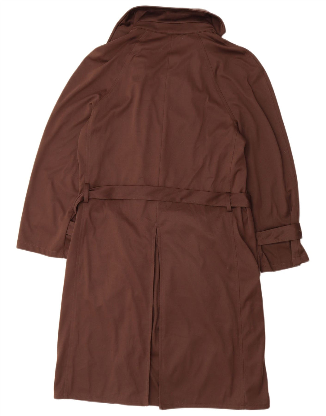 Trench da donna BENETTON UK 14 Poliestere marrone medio