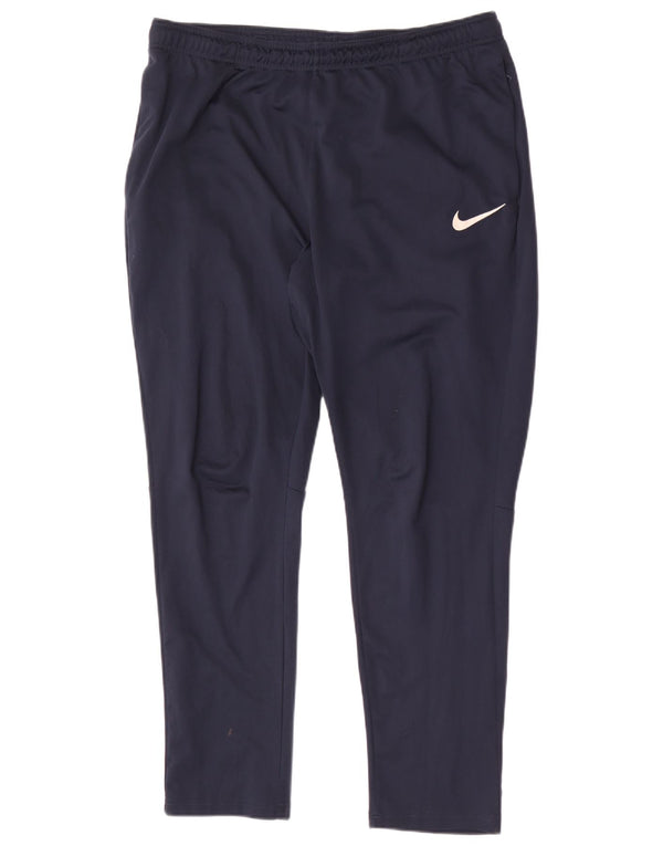 Pantaloni da tuta Nike Dri Fit da uomo 2XL poliestere blu navy
