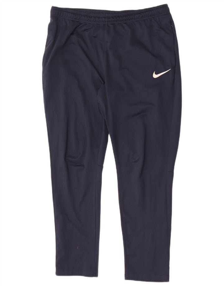 Pantaloni da tuta Nike Dri Fit da uomo 2XL poliestere blu navy