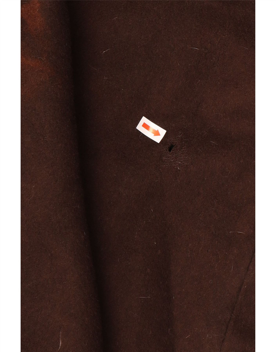 Cappotto oversize da donna Calvin Klein US 14 XL lana marrone