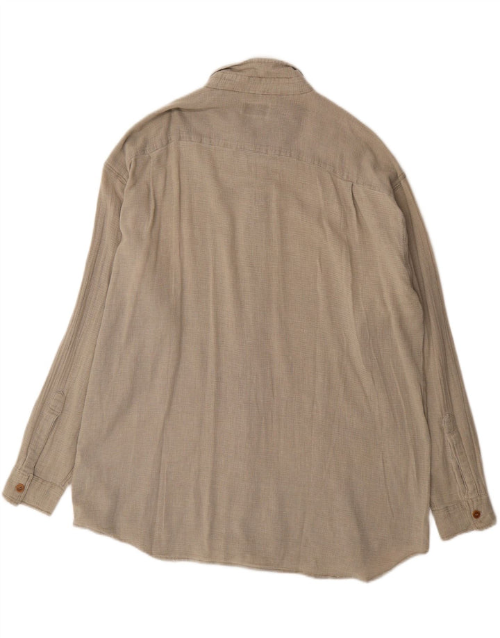 C&A Mens Shirt Size 43/44 XL Grey Cotton Vintage C&A and Second-Hand C&A from Messina Hembry 