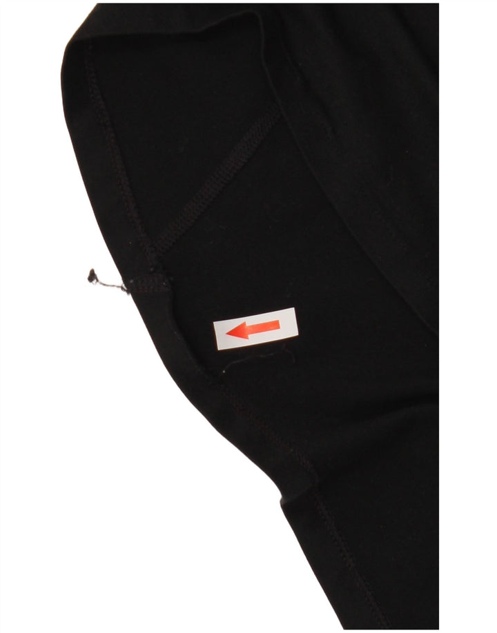 Maglia da tuta Nike Dri Fit con zip e collo pullover da uomo, poliestere nero medio
