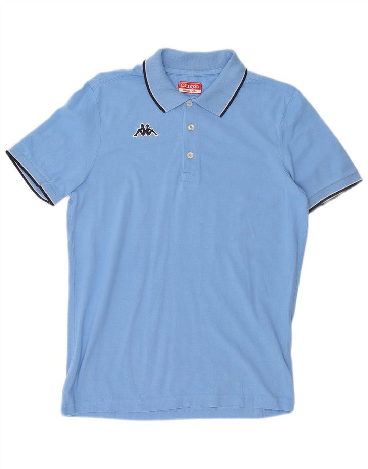 Polo Kappa da uomo blu medio