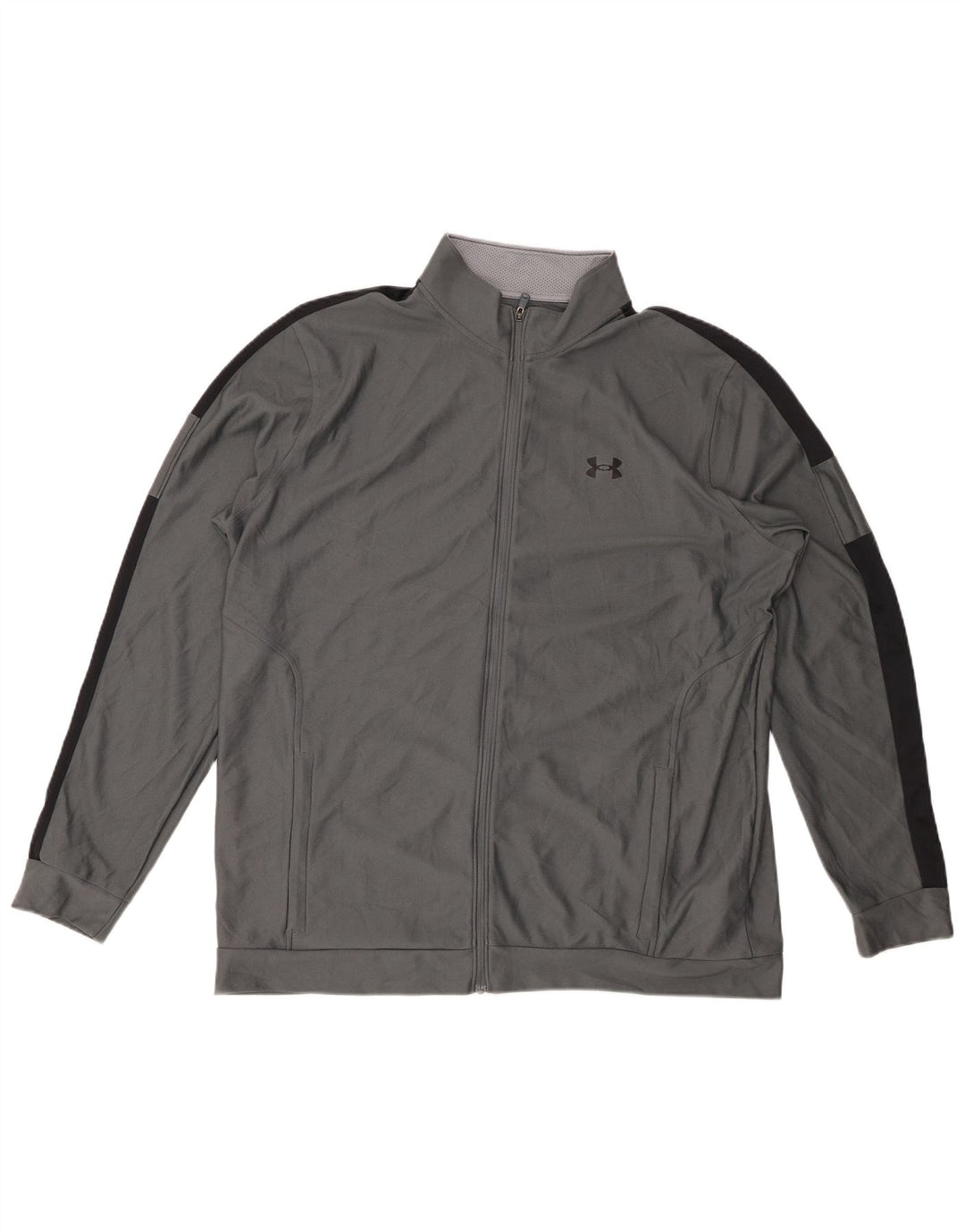 Giacca da tuta da uomo UNDER ARMOUR XL Poliestere color block grigio