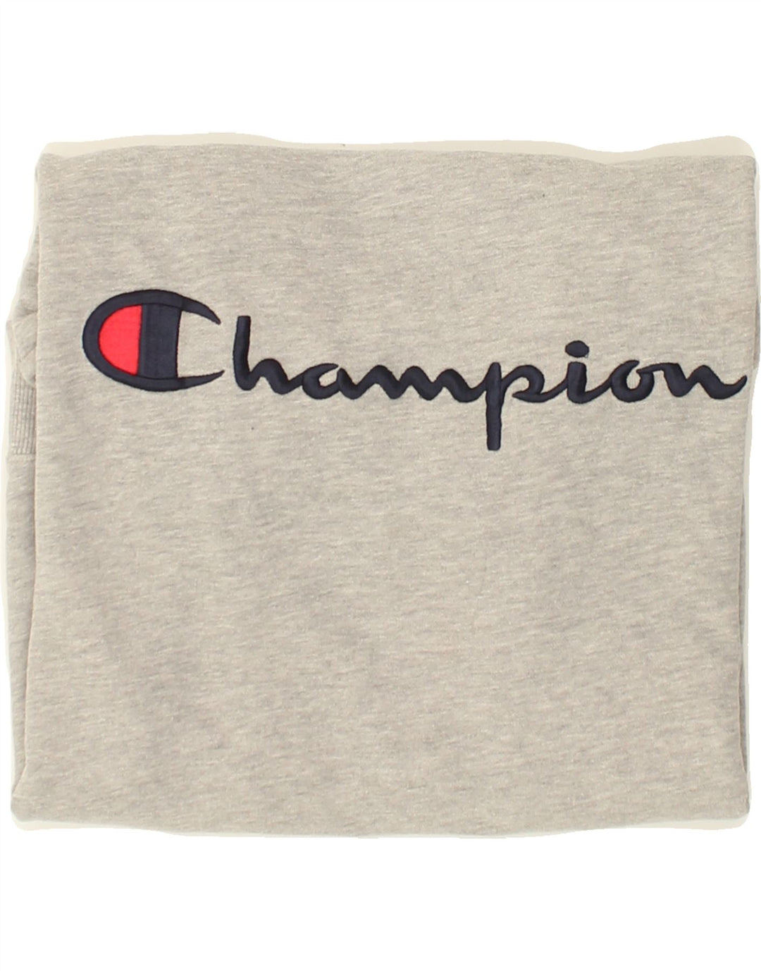 CHAMPION Mens Graphic Sweatshirt Jumper XL Grey Cotton Vintage Champion and Second-Hand Champion from Messina Hembry 