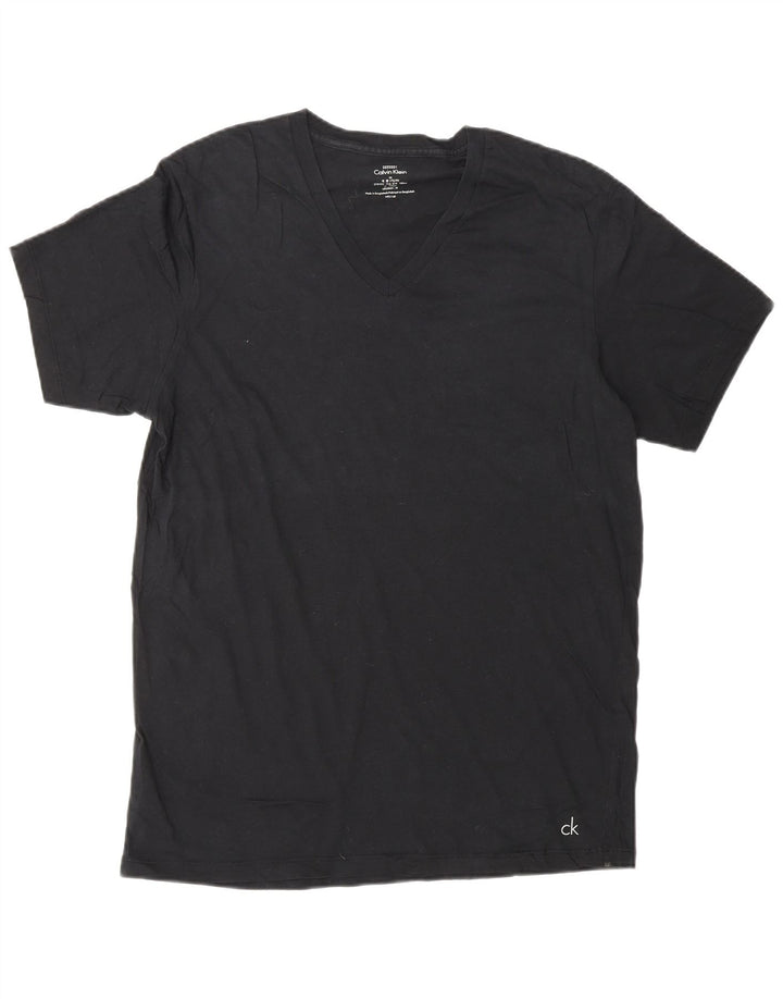CALVIN KLEIN T-shirt da uomo media media nera