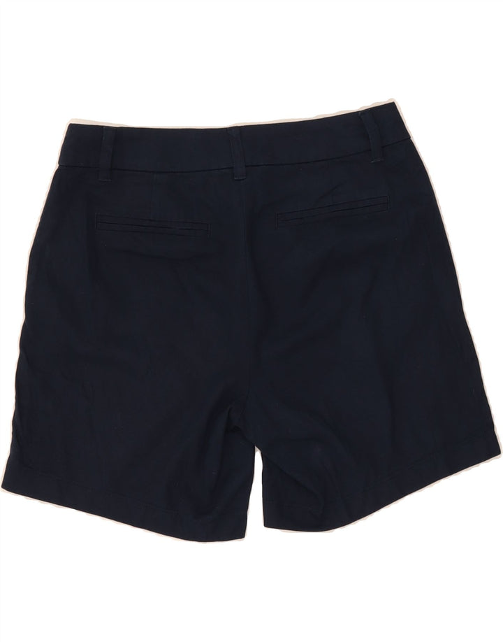 J. CREW Womens Chino Shorts US 4 Small W30 Navy Blue Cotton Vintage J. Crew and Second-Hand J. Crew from Messina Hembry 