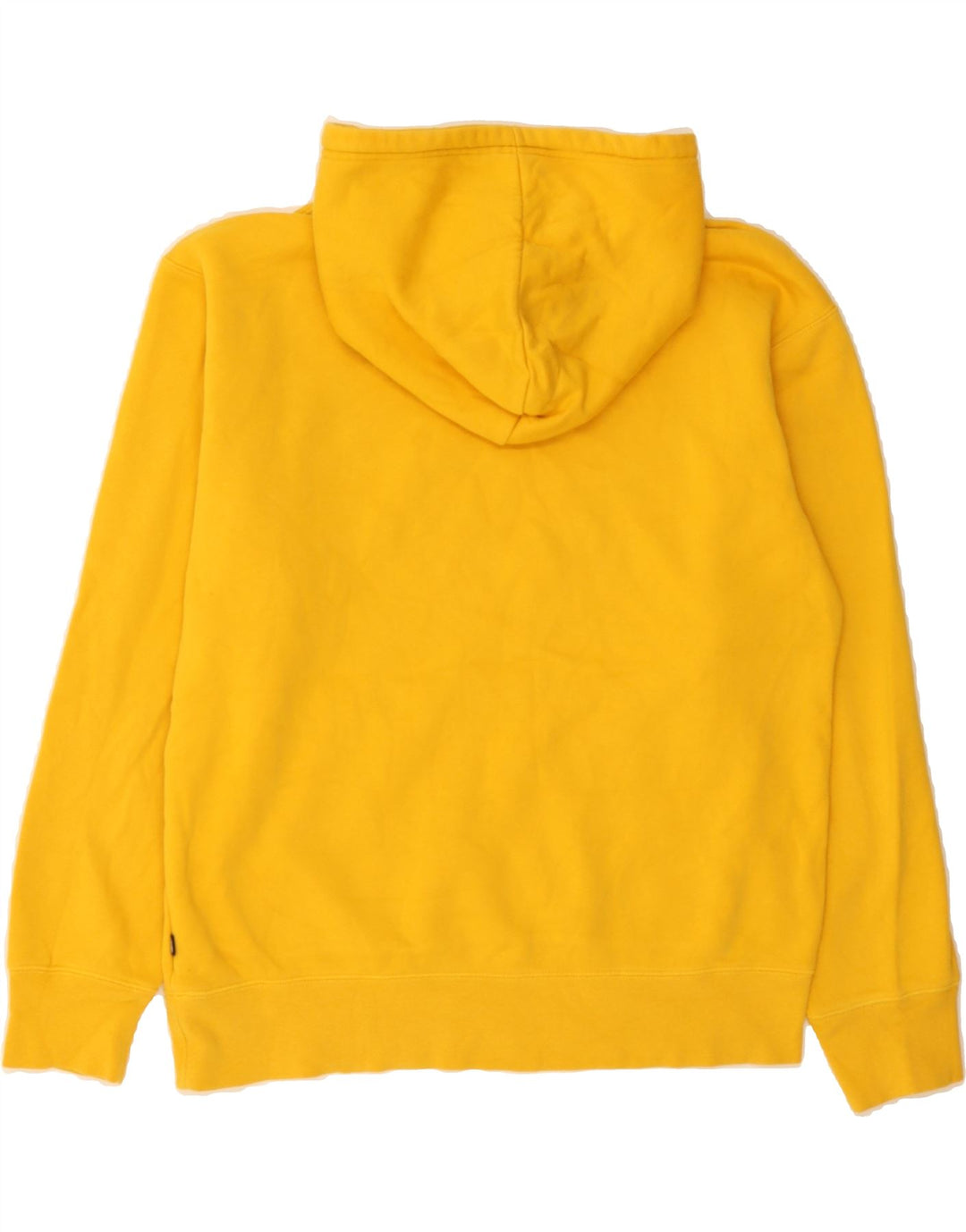 NIKE Mens Graphic Hoodie Jumper Small Yellow Polyester Vintage Nike and Second-Hand Nike from Messina Hembry 