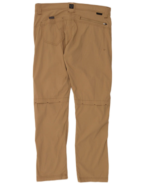 Pantaloni chino dritti da uomo Wrangler W34 L30 Beige Poliammide