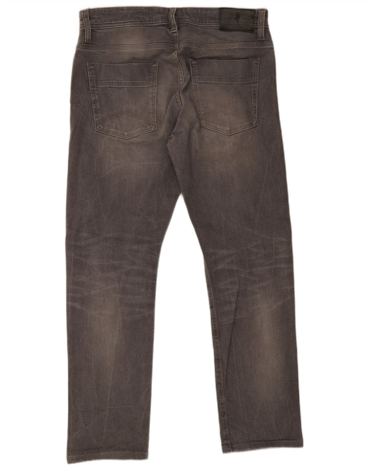 Jeans affusolati regolari da uomo Marlboro Classics W34 L30 Grigi