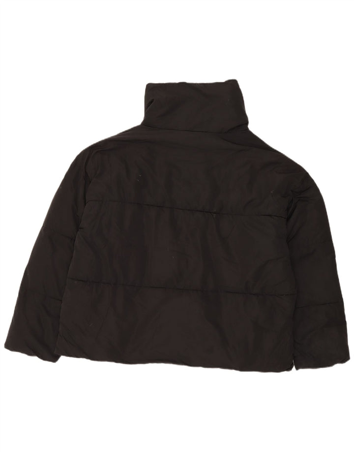 Giacca imbottita oversize da donna Free People UK 16 grande poliestere nero