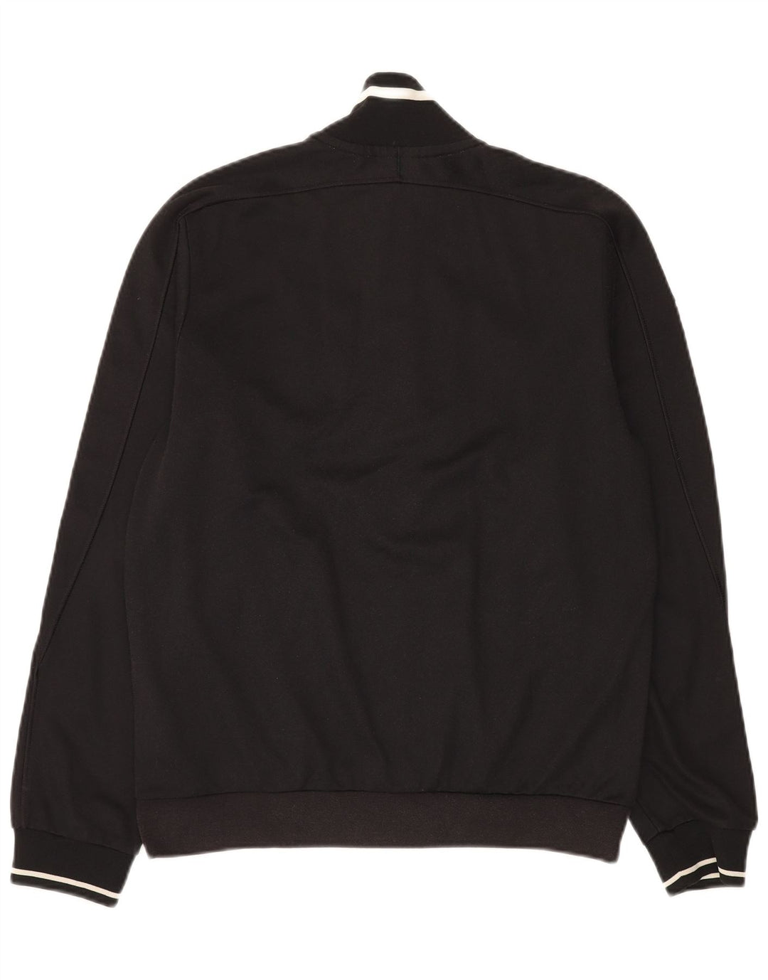 Giacca da ginnastica da uomo Adidas, giacca media, in cotone nero