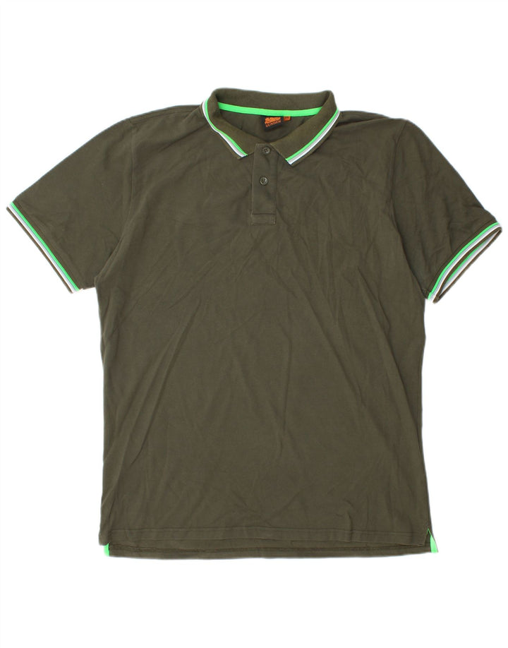 Polo da uomo Sundek 2XL in cotone verde