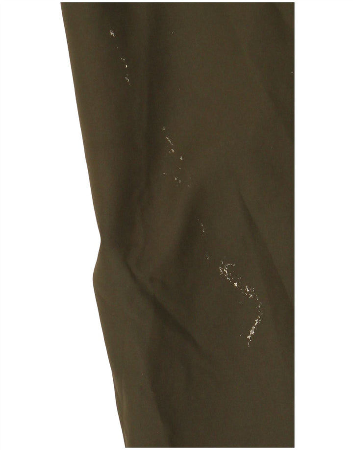 Giacca a vento con cappuccio da uomo Jack & Jones UK 36 Small Poliestere kaki