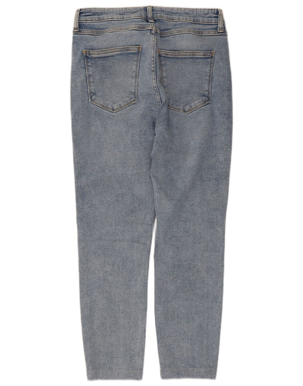 Jeans corti da donna Zara EU 42 Large W32 L24 Blu