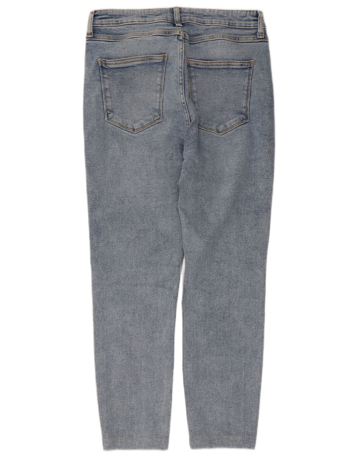 Jeans corti da donna Zara EU 42 Large W32 L24 Blu