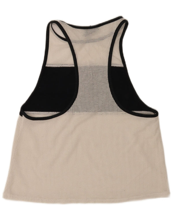 Canotta grafica da donna Nike Top UK 14 Medium White Colourblock Sports