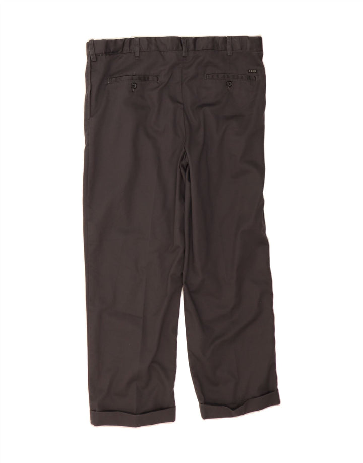 IZOD Mens Pegged Casual Trousers W38 L30 Grey Cotton Vintage Izod and Second-Hand Izod from Messina Hembry 