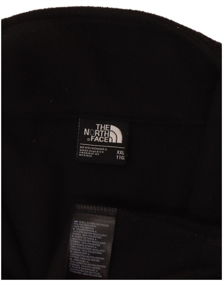 Giacca in pile da uomo The North Face UK 44 2XL Poliestere nero