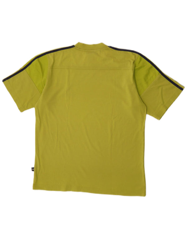 Maglietta grafica da uomo Adidas Top UK 38/40 Verde medio