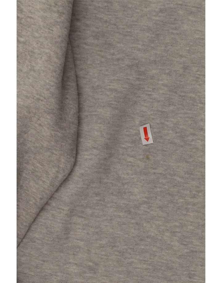 FRENCH CONNECTION Felpa da uomo Maglione piccolo cotone grigio