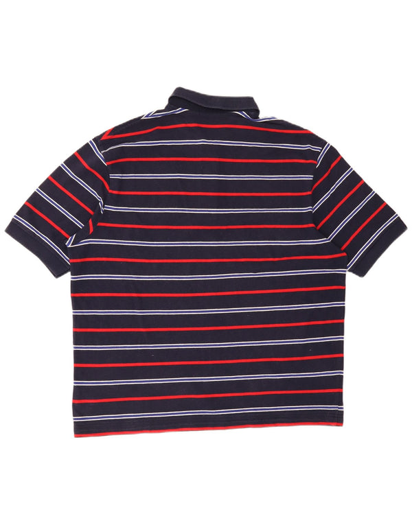 Polo Ralph Lauren Polo da uomo XL in cotone a righe blu navy
