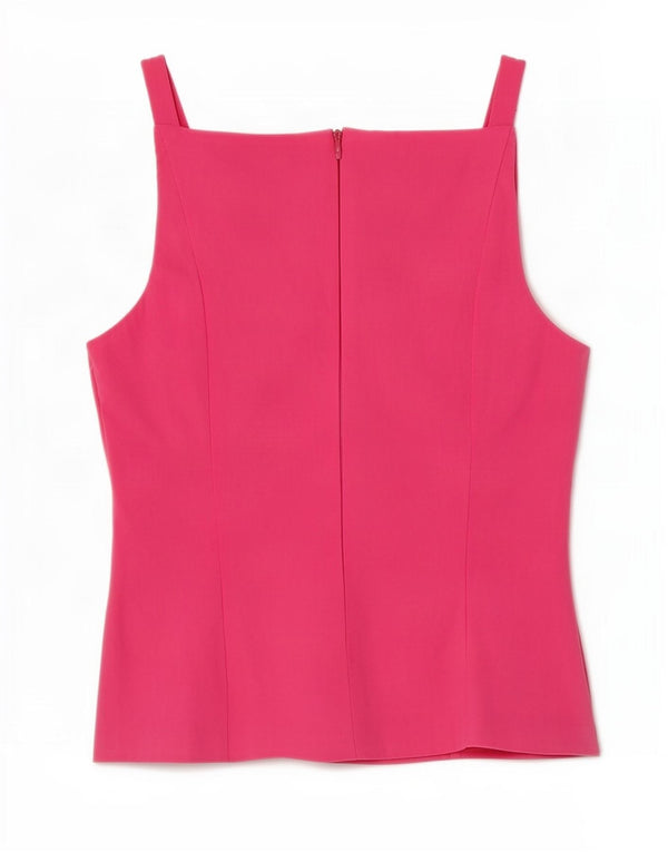 Camicetta senza maniche per bambina Guess, 9-10 anni, grande, in rayon rosa
