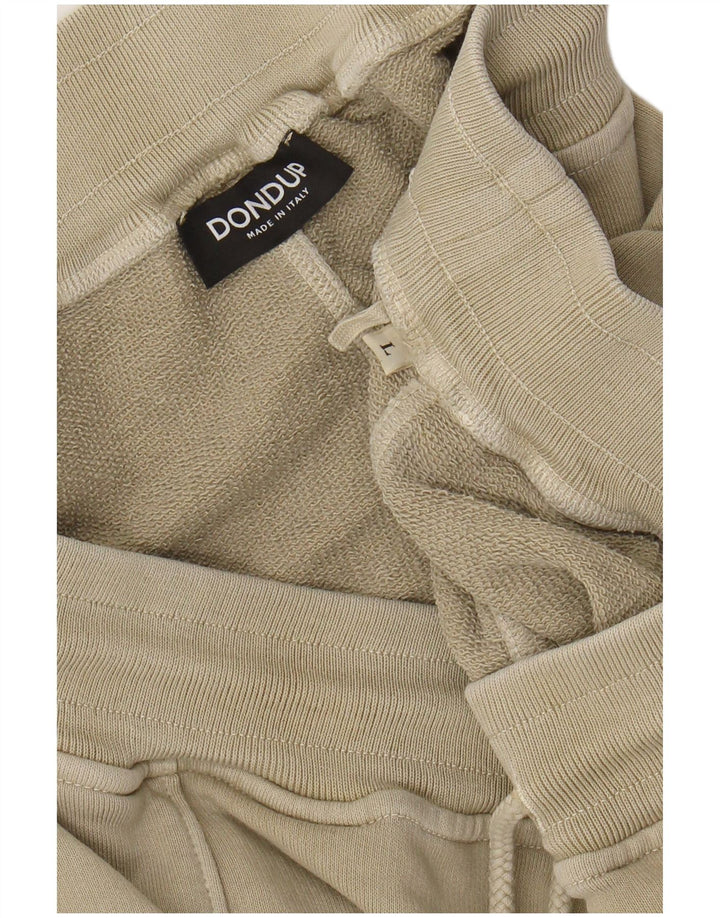 DONDUP Pantaloni da tuta da uomo Joggers Large Beige
