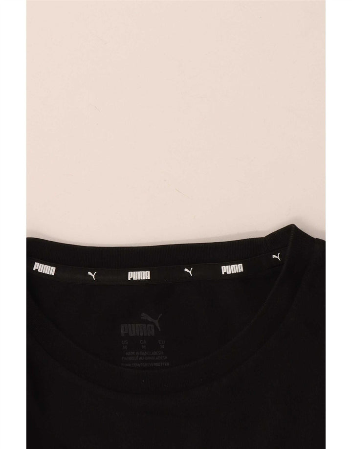 T-shirt grafica da uomo Puma Medium nera