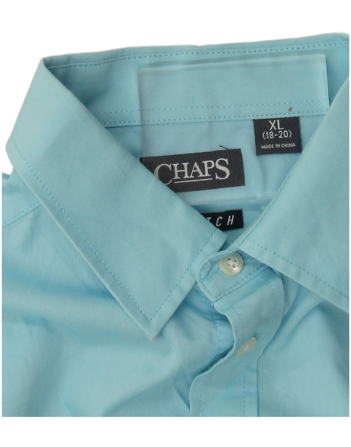 Camicia Chaps Ragazzi 15-16 anni XL Cotone Blu