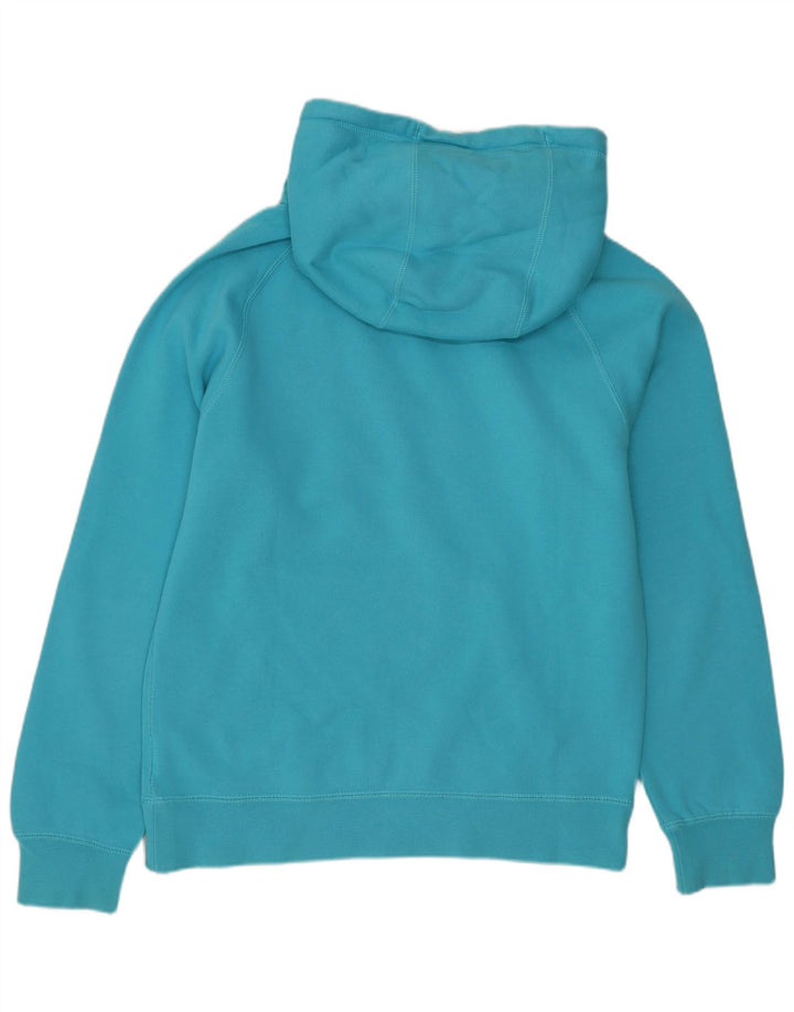 Felpa con cappuccio grafica Nike Air Force da uomo, piccola, in cotone blu
