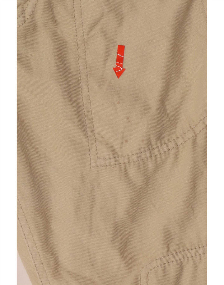 Pantaloni Cargo Capri da donna Diesel W31 L21 in cotone beige