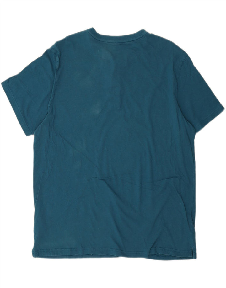 LEE Mens T-Shirt Top XL Blue Cotton Vintage Lee and Second-Hand Lee from Messina Hembry 