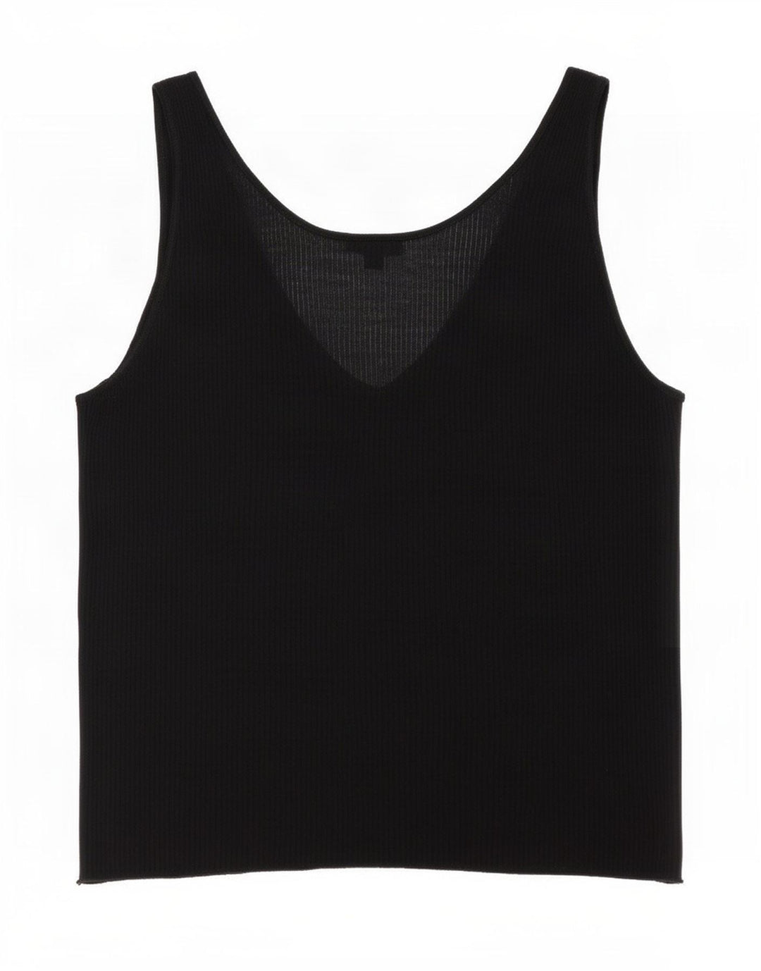 Canotta trasparente da donna Massimo Dutti UK 18 XL Nera