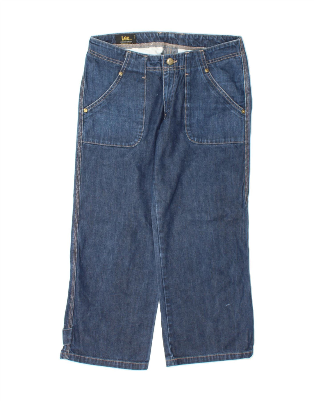 LEE Womens Straight Jeans W28 L25 Blue Cotton Vintage Lee and Second-Hand Lee from Messina Hembry 