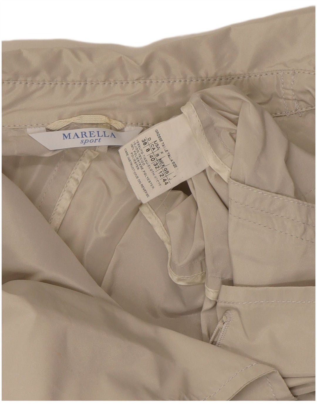 Giacca blazer doppiopetto da donna Marella UK 12 media bianco sporco