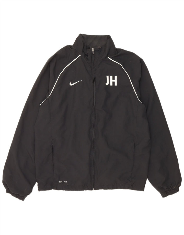 Giacca da tuta Nike Dri Fit da uomo, grande, in poliestere nero